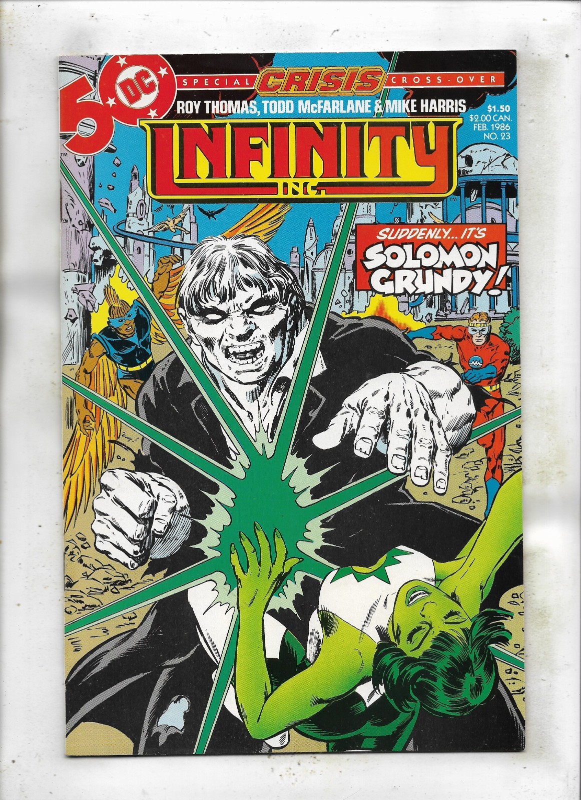 Infinity Inc. 1986 #23 Very Fine