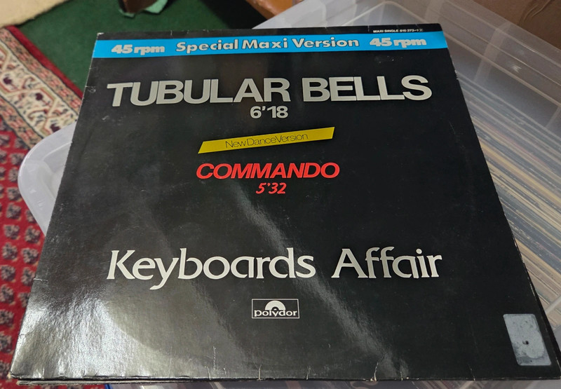 Keyboards Affair - Tubular Bells - Maxi Vinyl Single