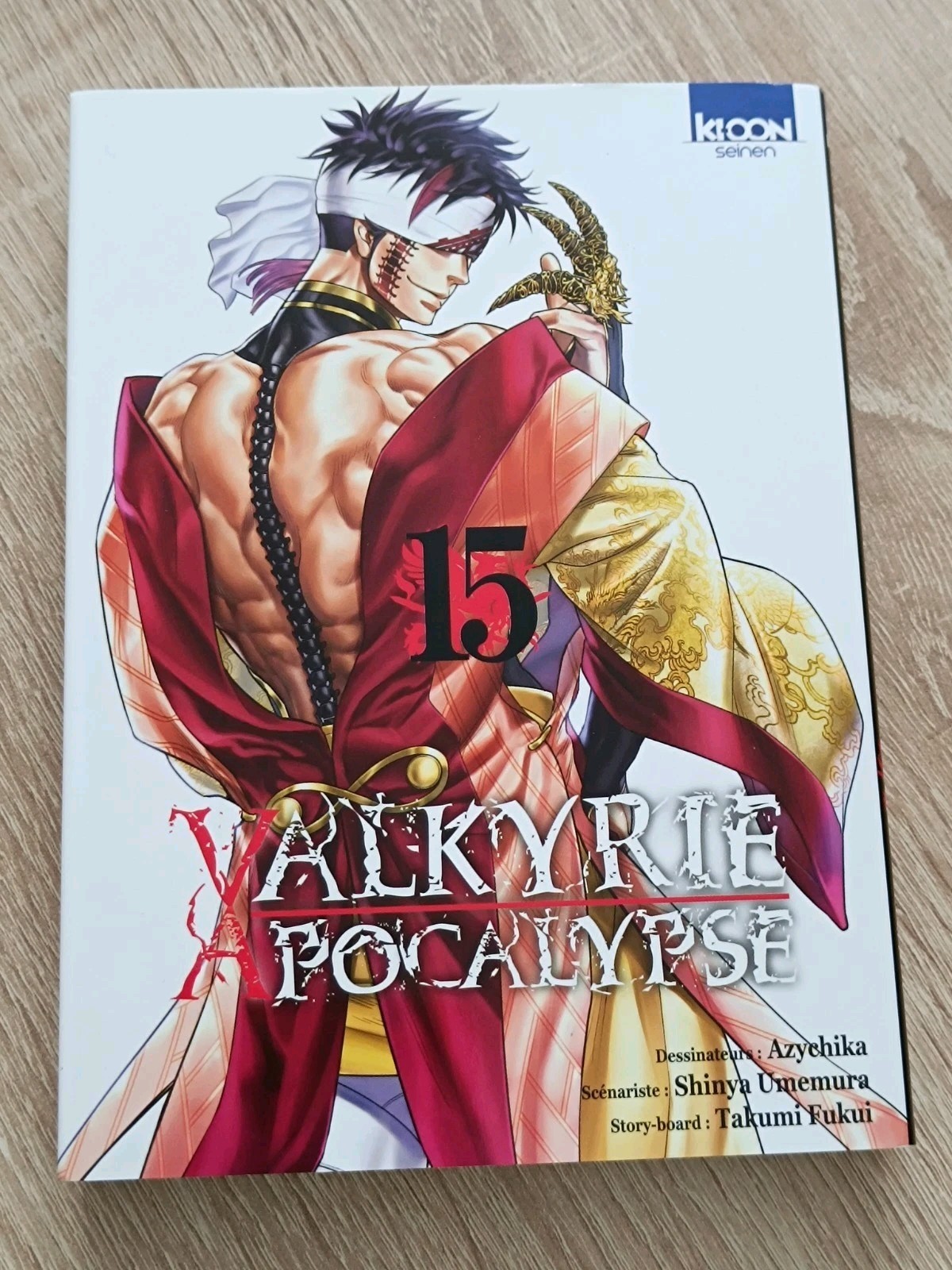 Libro Manga Valkyrie Apocalypse Vol 15 Edizione Ki Oon Manga Fr