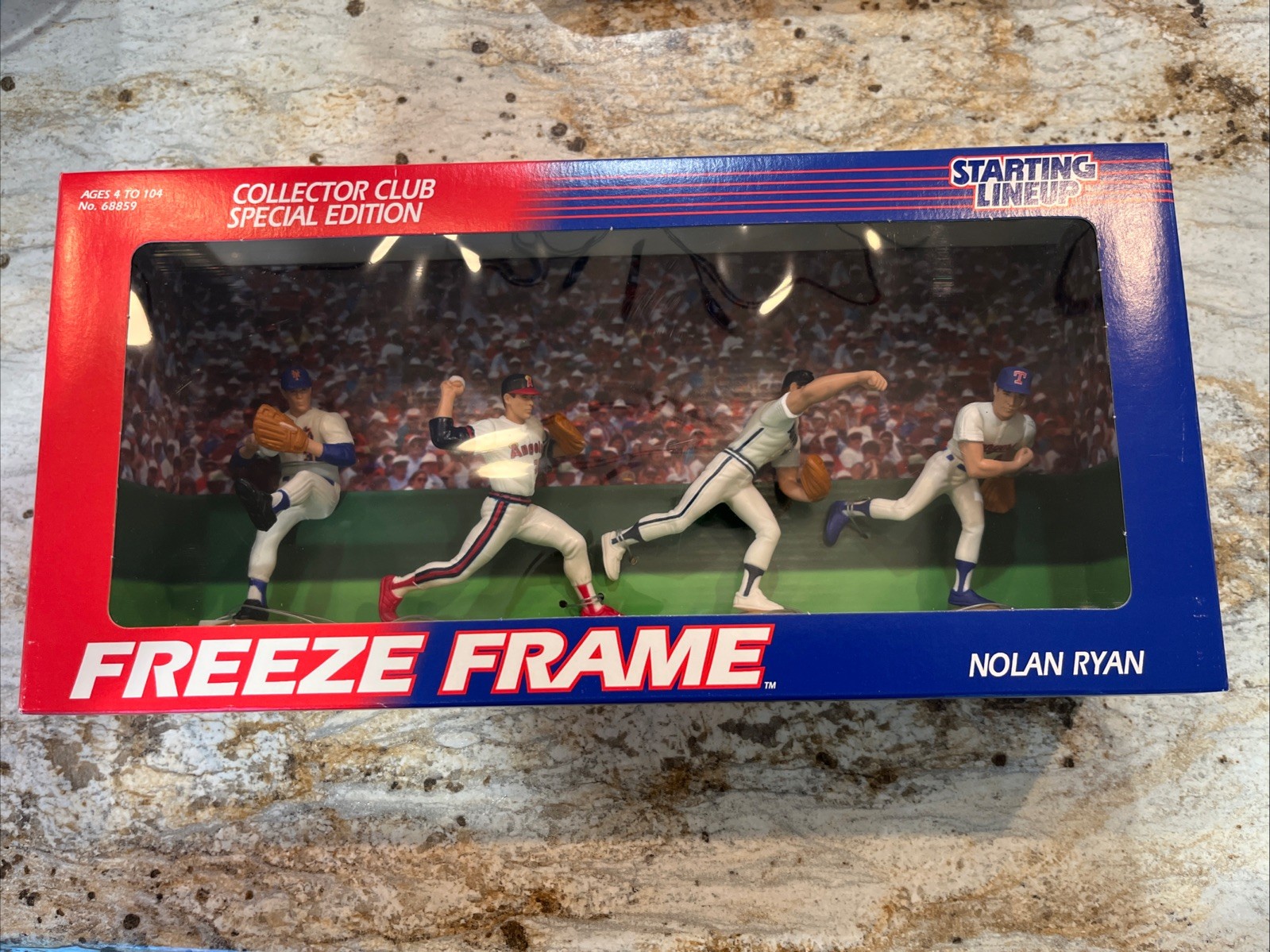 1995 Starting Lineup Nolan Ryan Freeze Frame Figures • Kenner • New • Baseball