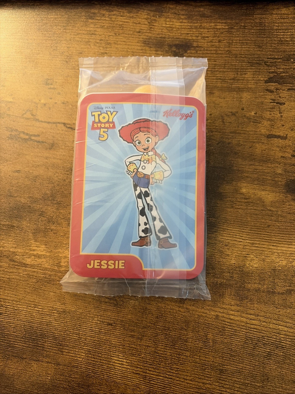 Kelloggs Toy Story 5 Trading Card Promo Jessie e Woody Spoon Pixar Sigillato!