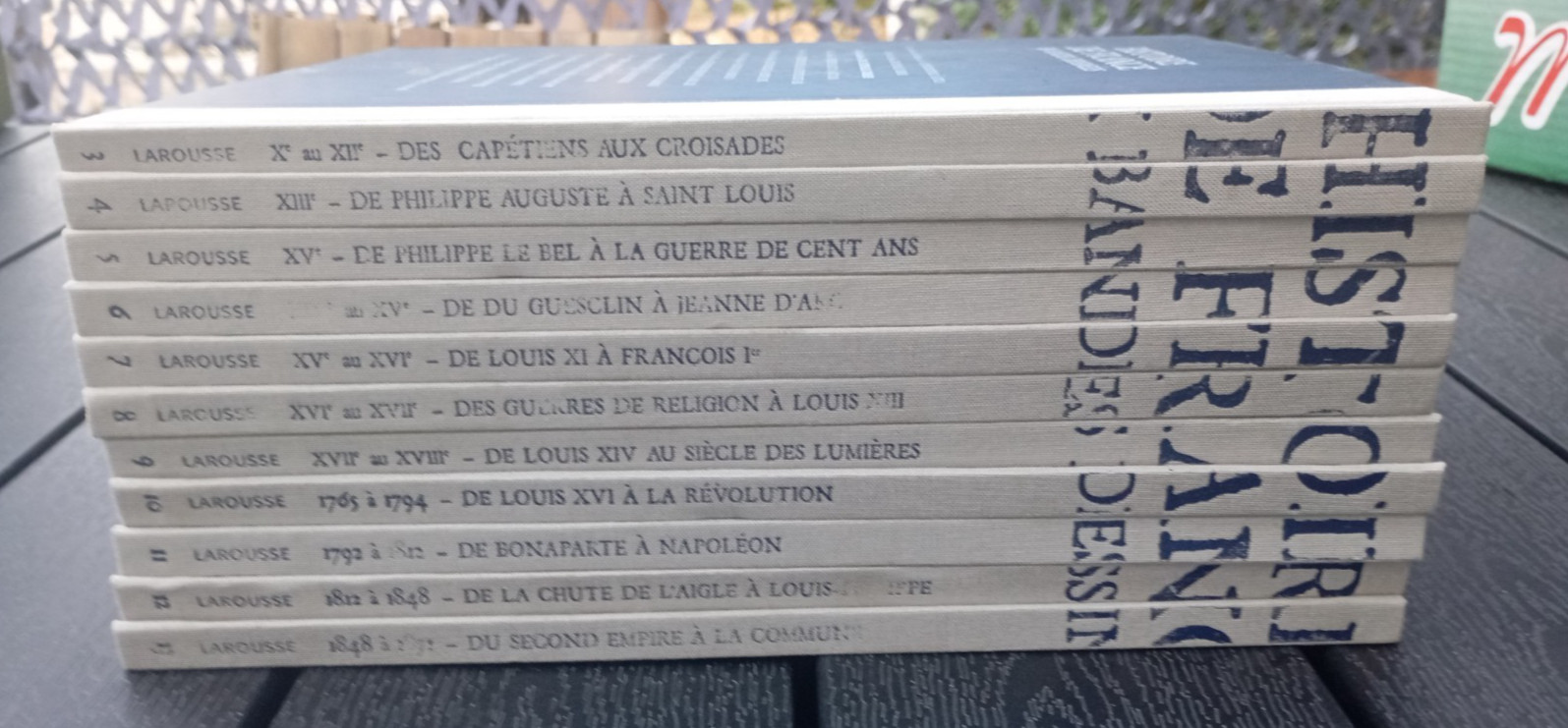 bd HISTOIRE DE FRANCE EN BANDES DESSINEES tome 11 annonce réservée