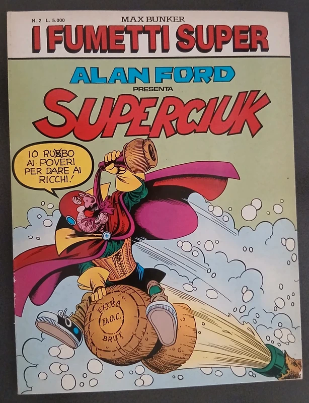 Alan Ford presenta Superciuk