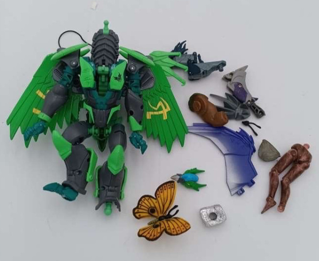 Transformers Prime Beast Hunters Grimwing Dragon Figure w/ Instructions & Parts