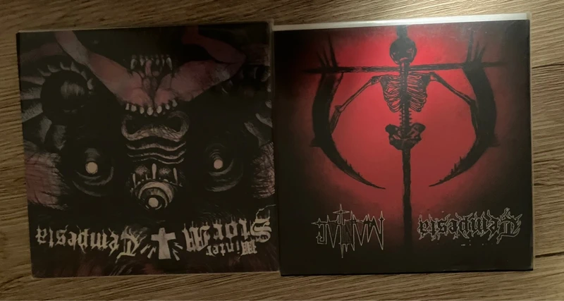 Lote de dos 7”s de tempesta Winterstorm Maniac