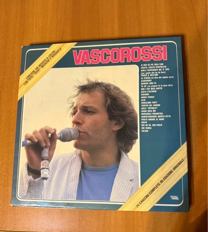 Vasco Rossi Box set Vinile 3LP 12" 33 giri Rock Musica italiana