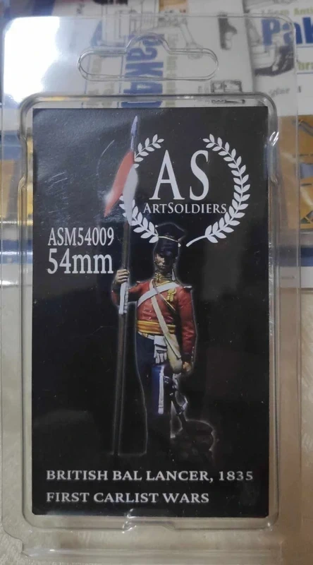 Lancero Britanico voluntario de la primera guerra carlista