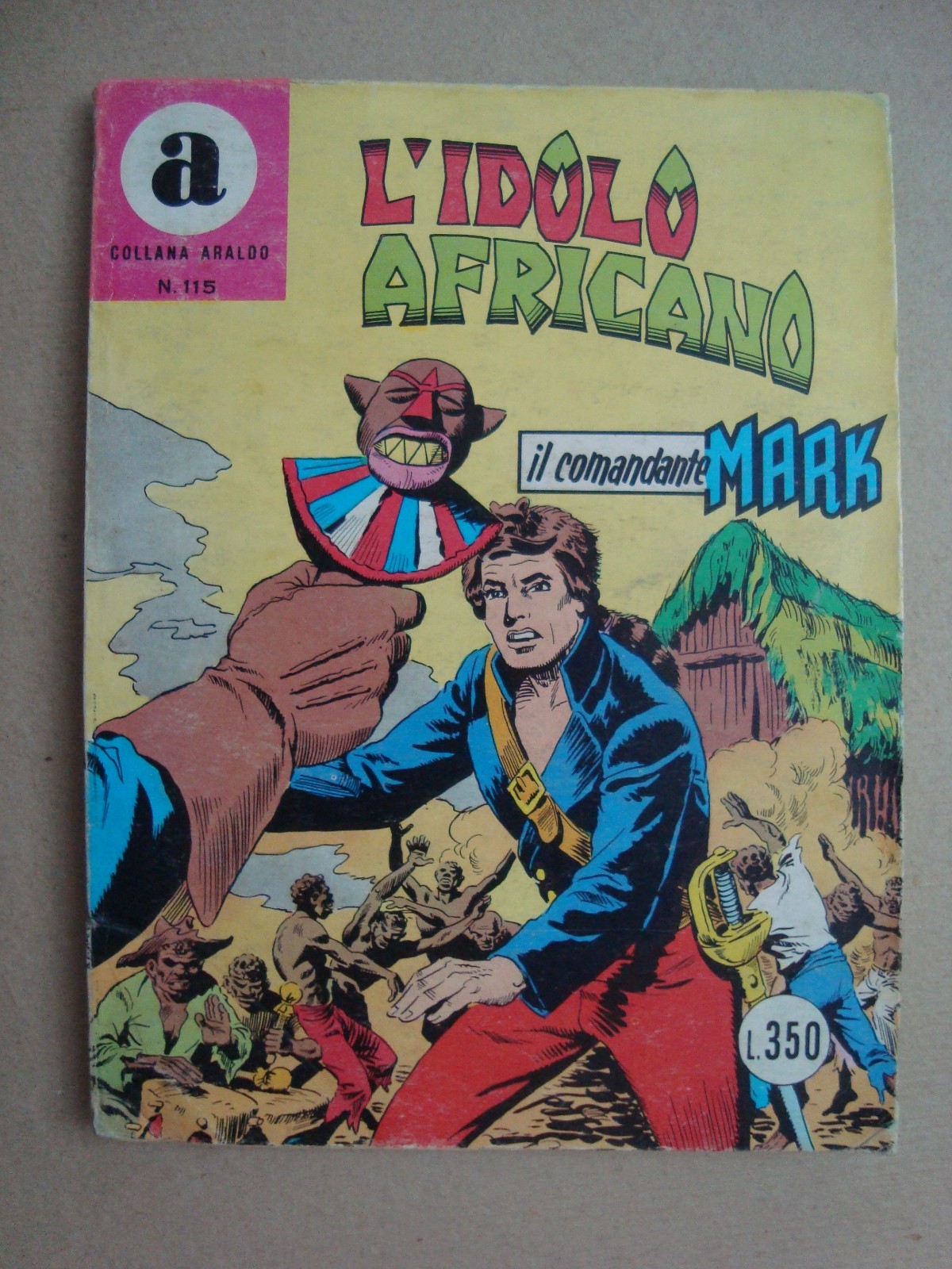 collana araldo comandante mark n° 115 ed.araldo 1976
