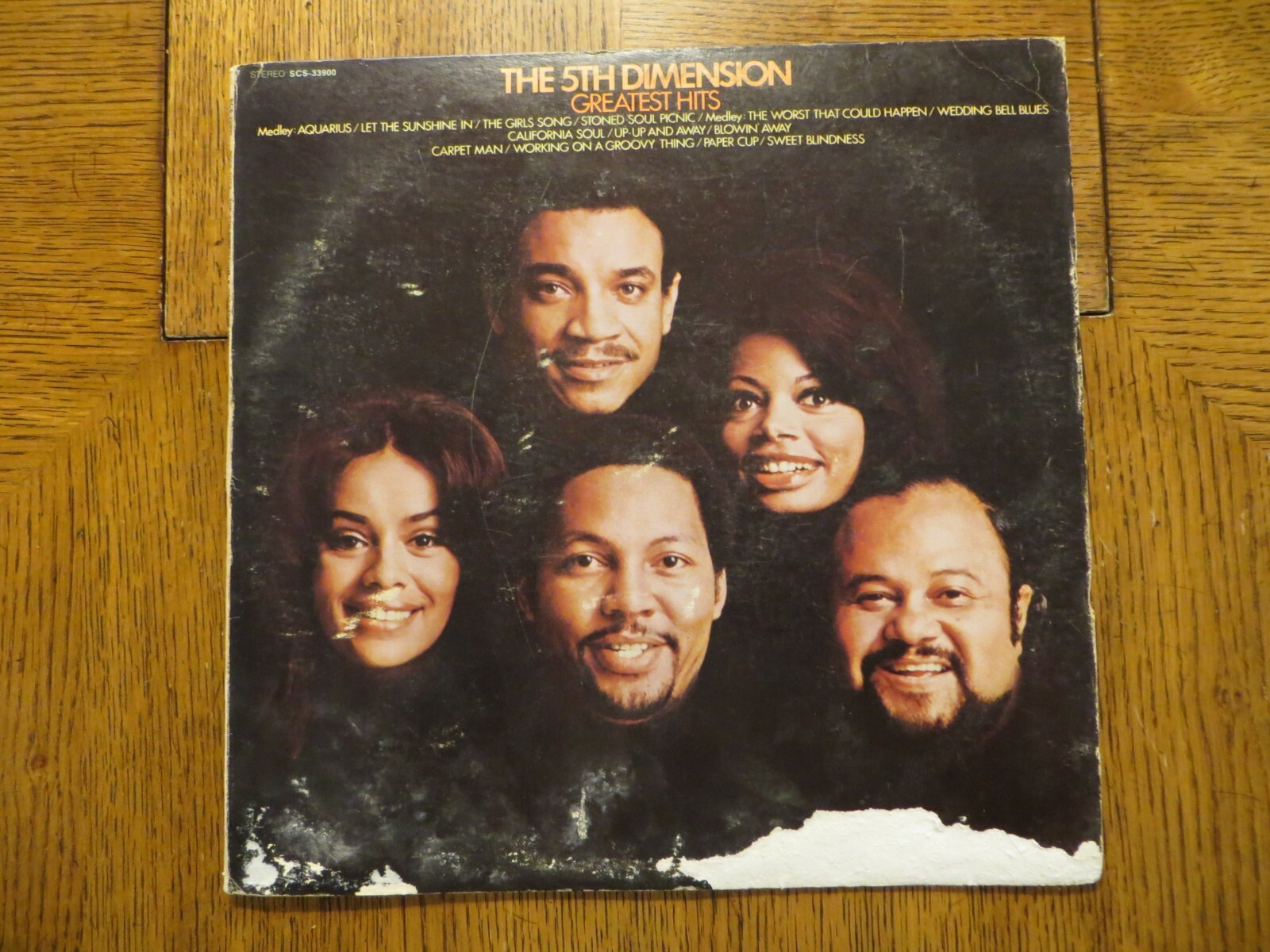 The 5th Dimension – Greatest Hits - 1970 - Vinyl LP PLEASE READ DESCRIPTION