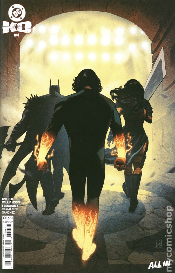 DC K.O. #4C VF 2026 Stock Image