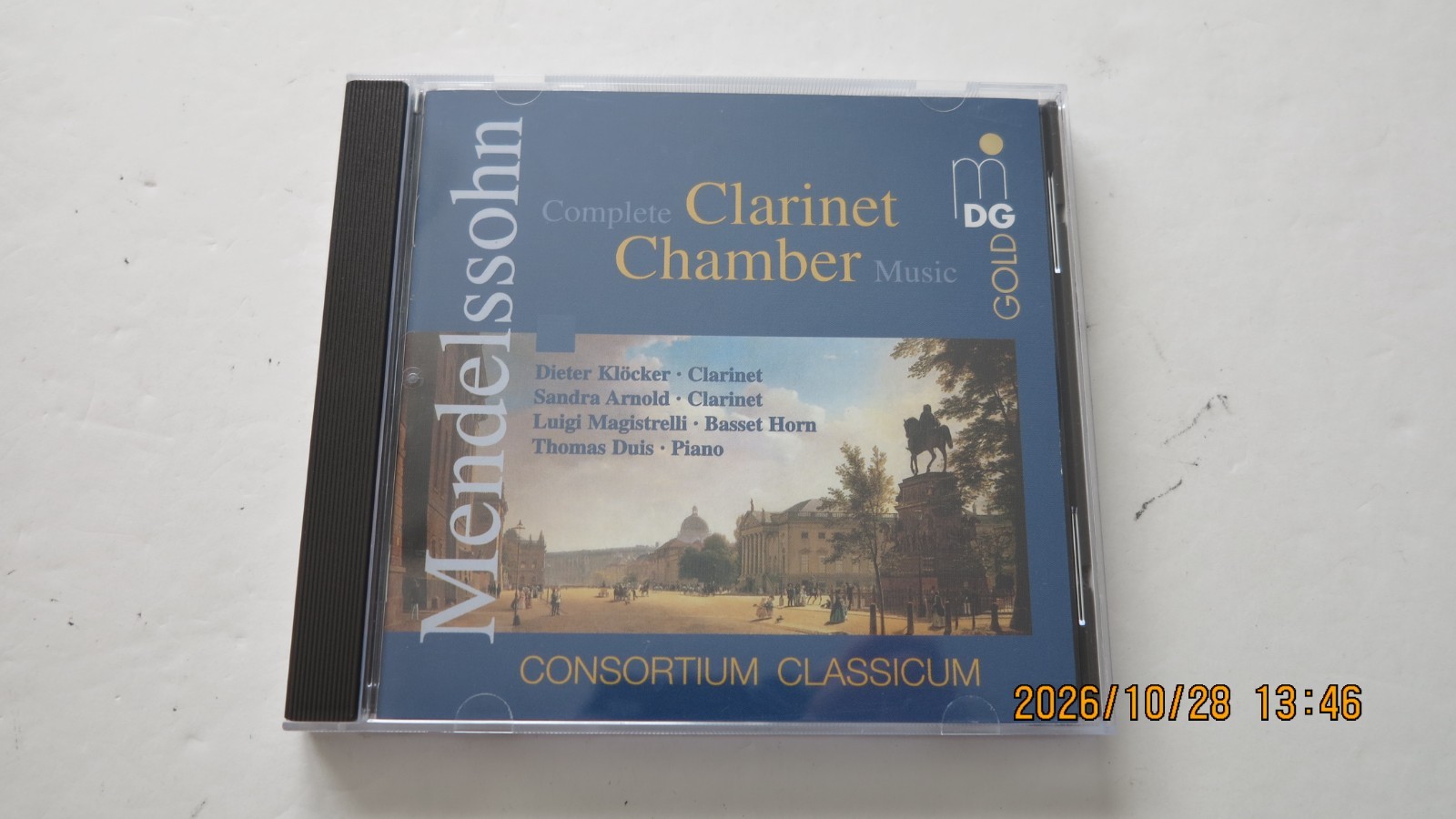Mendelssohn: Complete Clarinet Chamber Music -  Consortium C 2000 mdg CD Germany