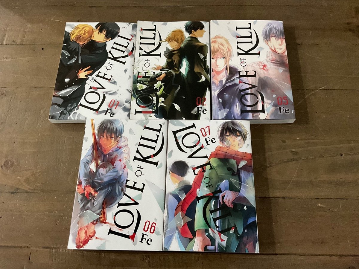 Love of Kill Volumi 1 2 5 6 7 TPB Fe Yen Press Manga Inglese