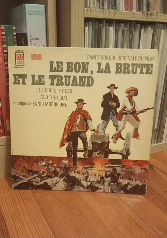 Le bon la brute et le truand ennio morricone 33 tours 33t disque vinyle vinyl lp soundtrack