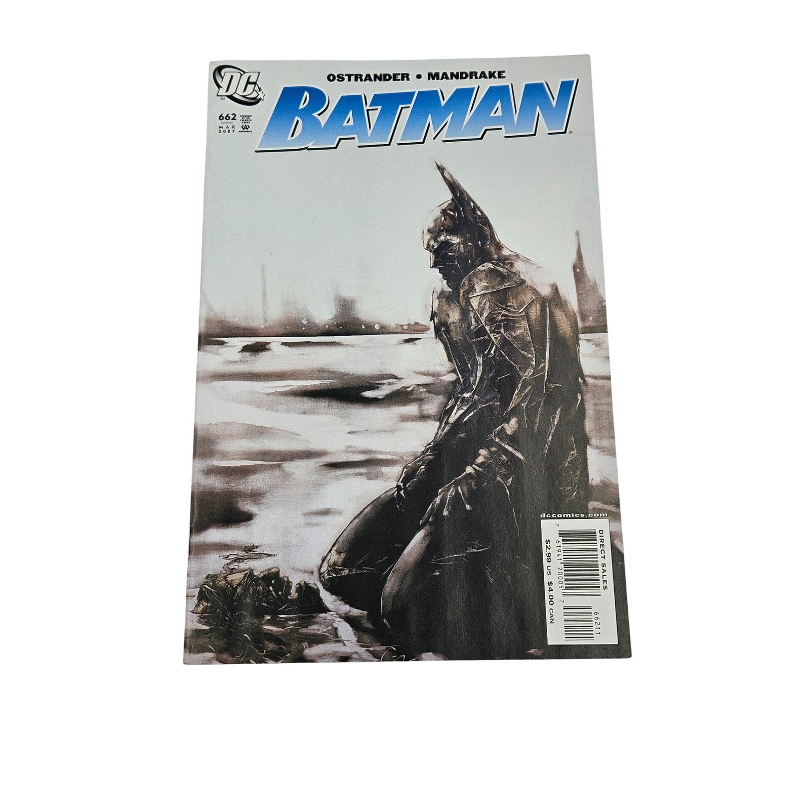 DC Comics Batman #662 Ostrander Mandrake fumetto marzo 2007 vendita diretta