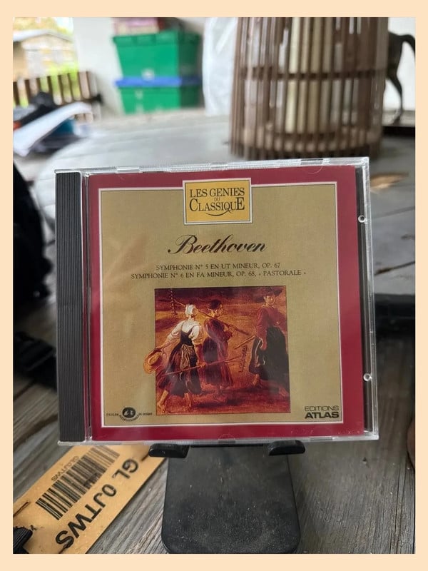 CD Beethoven - Symphonies n°5 et n°6 "Pastorale"