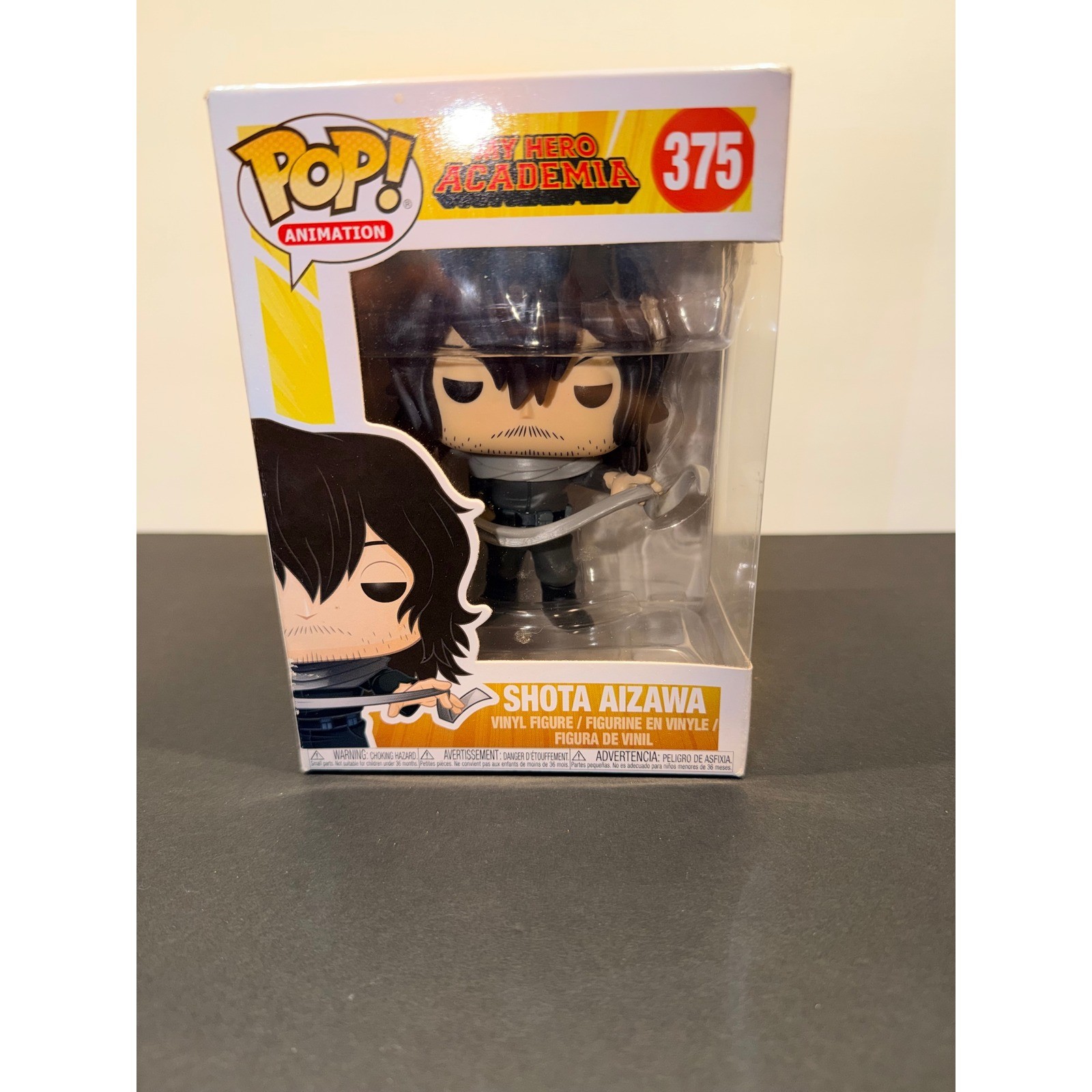 Funko Pop My Hero Academia Shota Aizawa 375 figurina vinile anime da collezione