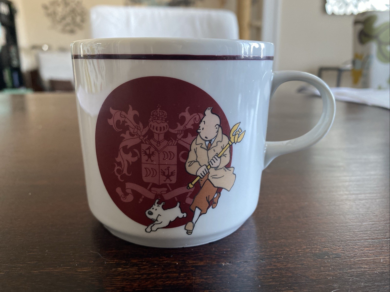 Tim E Struppi tazza tazza caffè porcellana piatti 1993 scettro Ottokar
