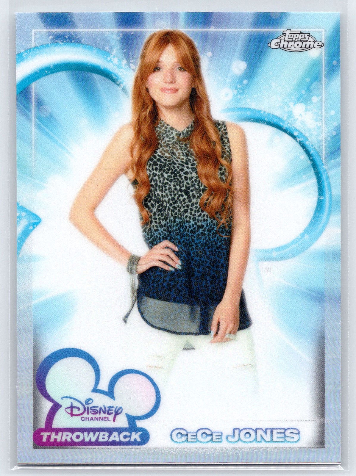 2026 Topps Disney Chrome Throwback CeCe Jones Bella Thorne Shake It Up DC-16