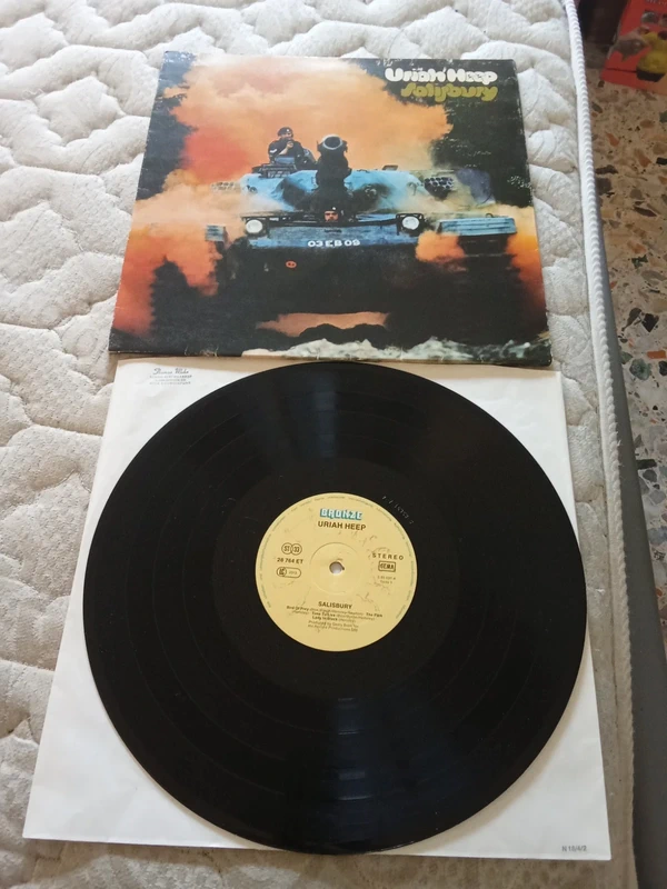 Uriah heep "salisbury" lp vinile stampa dell'epoca