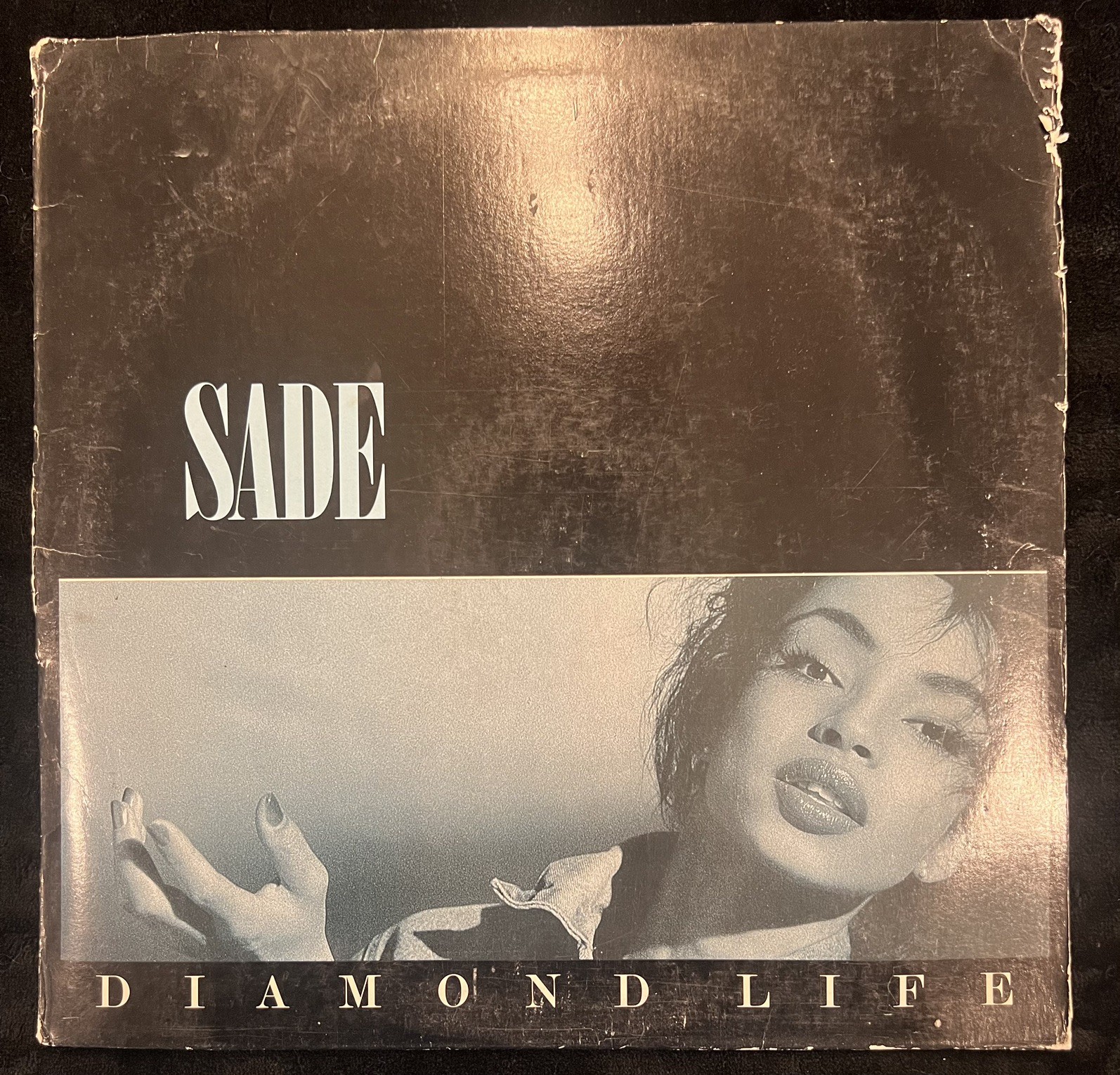 Sade Diamond Life LP 1985 Portrait FR 39581 Original US Vinyl G w/ Inner