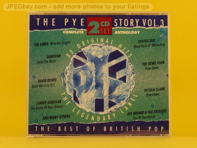VARIOUS ARTISTS THE PYE STORY VOL.3 (2xCD) (Z25) 20+ Track CD Album including Pi