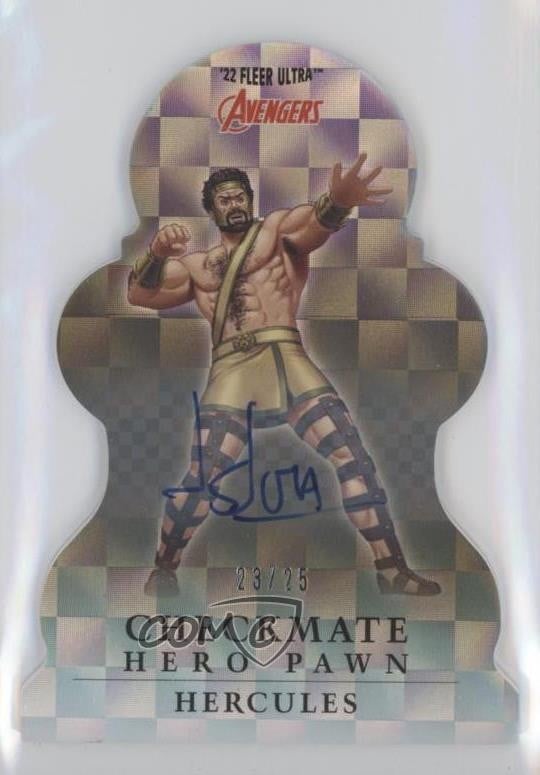 2022 Fleer Ultra Avengers Scacco matto White Pawn Artist 23/25 #CP-2 Auto 1c0z