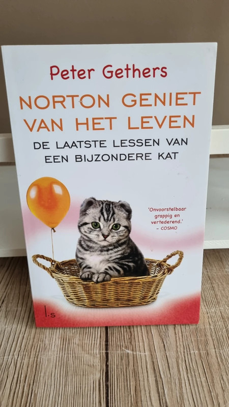 Katten Leesboek : Norton geniet van het leven van Peter Gethers Nieuwstaat !