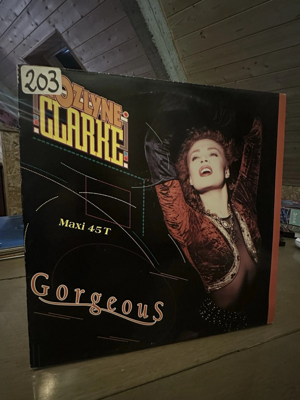 rozlyne clarke gorgeous  disque vinyle maxi 45  t