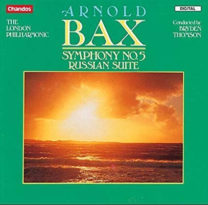 ARNOLD BAX BRYDEN THOMSON - Bax Symphony No. 5 & Russian Suite - CD - **VG**