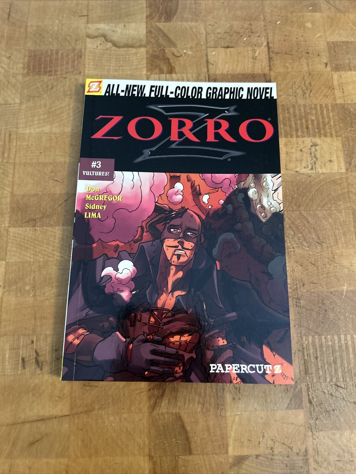 ZORRO Papercut Z #3 Avvoltoi! Fumetti TPB graphic novel fumetto nuovo