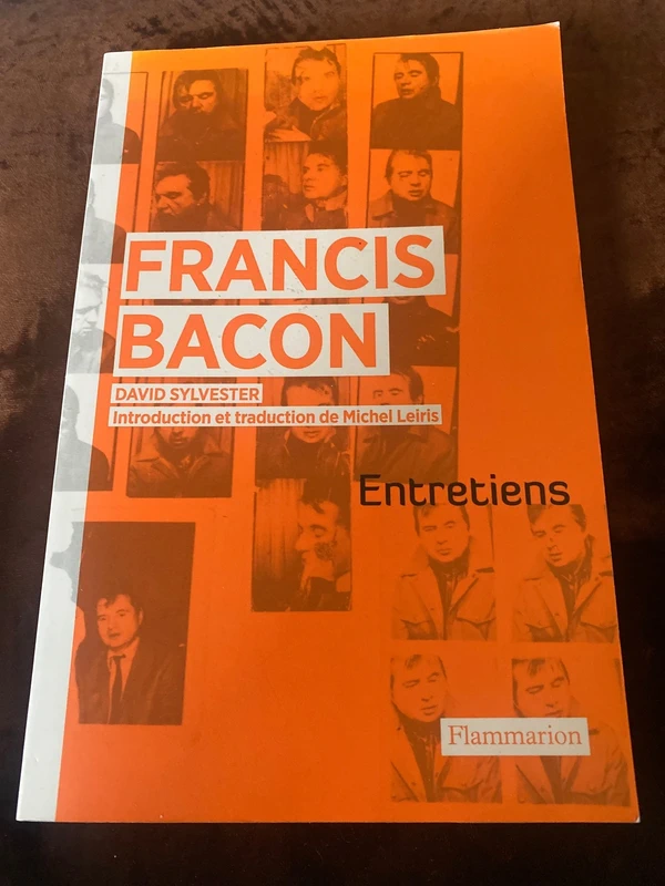 Livre d’art: Francis Bacon entretiens Flammarion