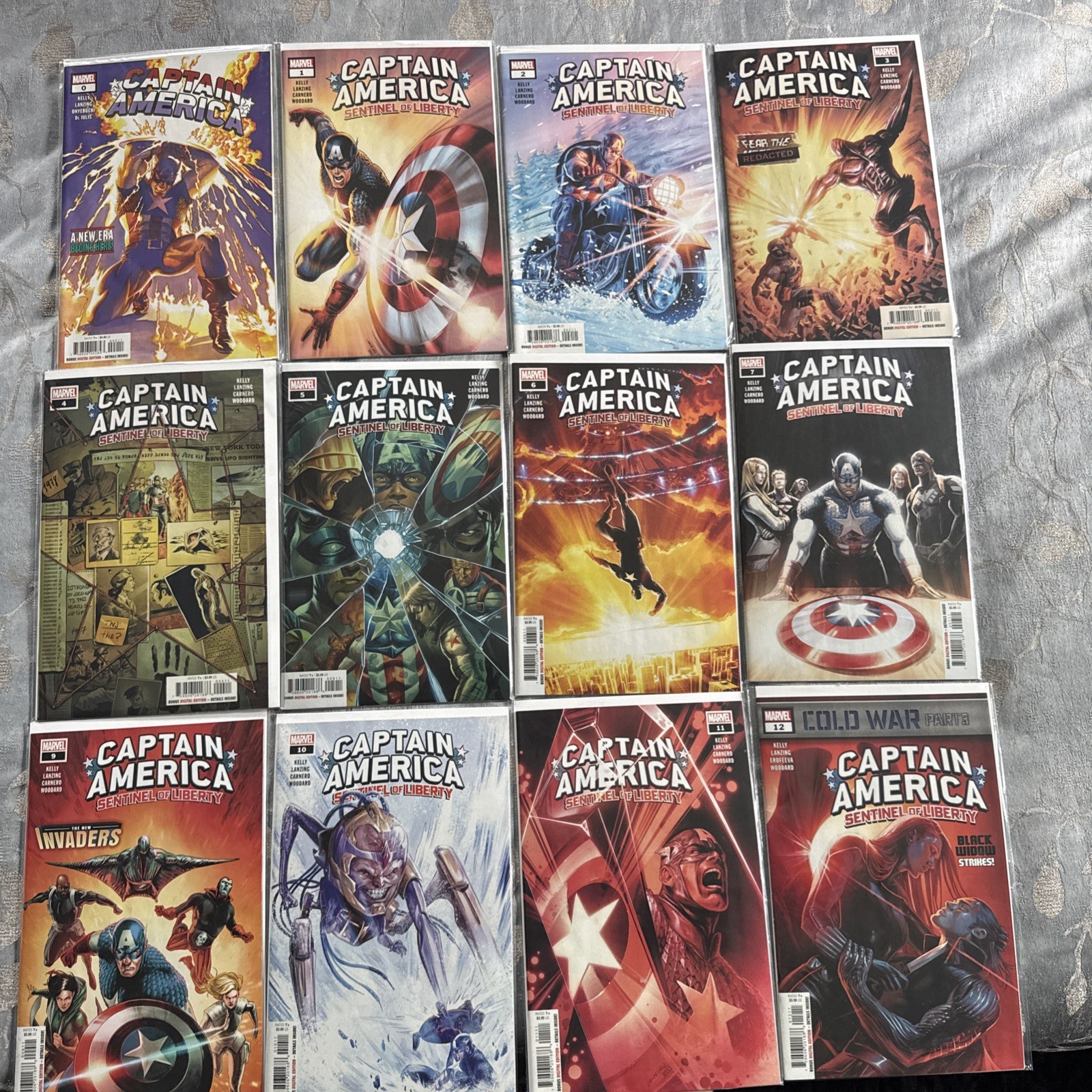 CAPTAIN AMERICA SENTINELLA DELLA LIBERTÀ #1-12 2022 MARVEL mancanti #8 e 13