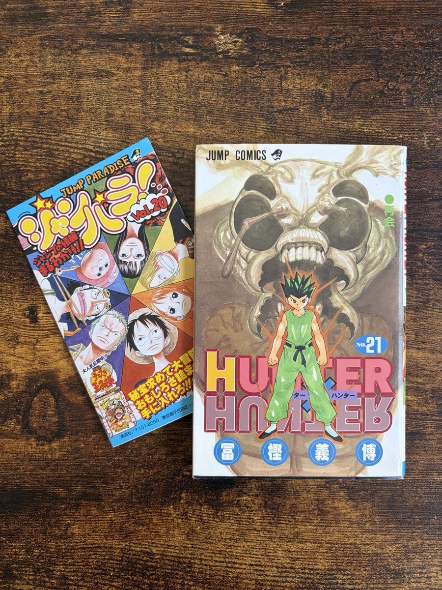 Hunter x Hunter Vol 21 Manga Giapponese 1° Edizione con Inserto Jump Paradise BUONO