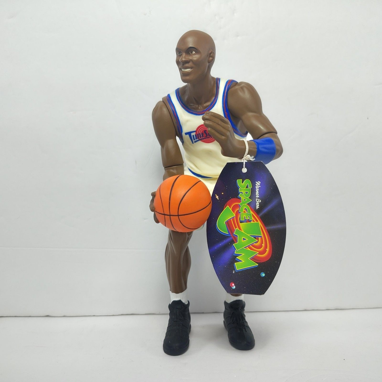 Bambola vintage 1996 Space Jam Micheal Jordan in vinile Applause Inc Tune Squad