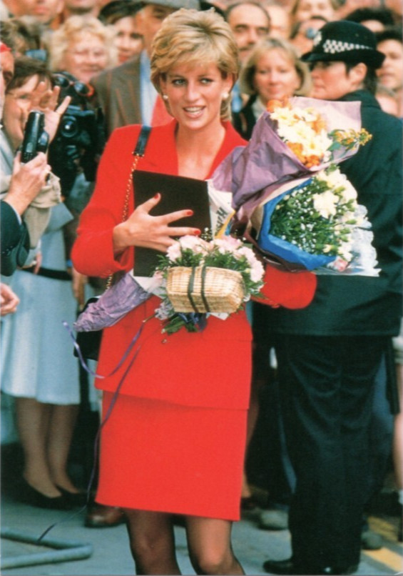 Cartolina Principessa Diana 27 settembre 1995 SW-11