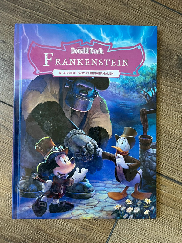 Donald Duck ��� strip/leesboek Frankenstein * gratis verzending