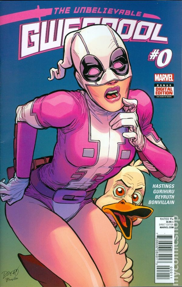 Incredibile Gwenpool #0A Beyruth FN+ 6.5 2016 immagine stock