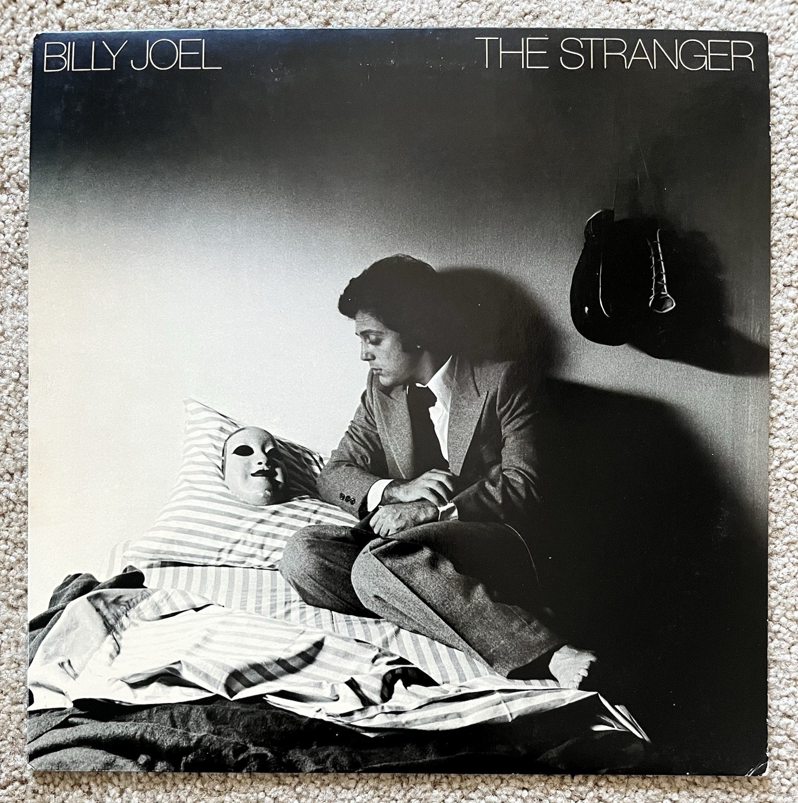 BILLY JOEL - The Stranger LP w/ INNER - 1977 Columbia JC34987 Vinyl  / Near MINT