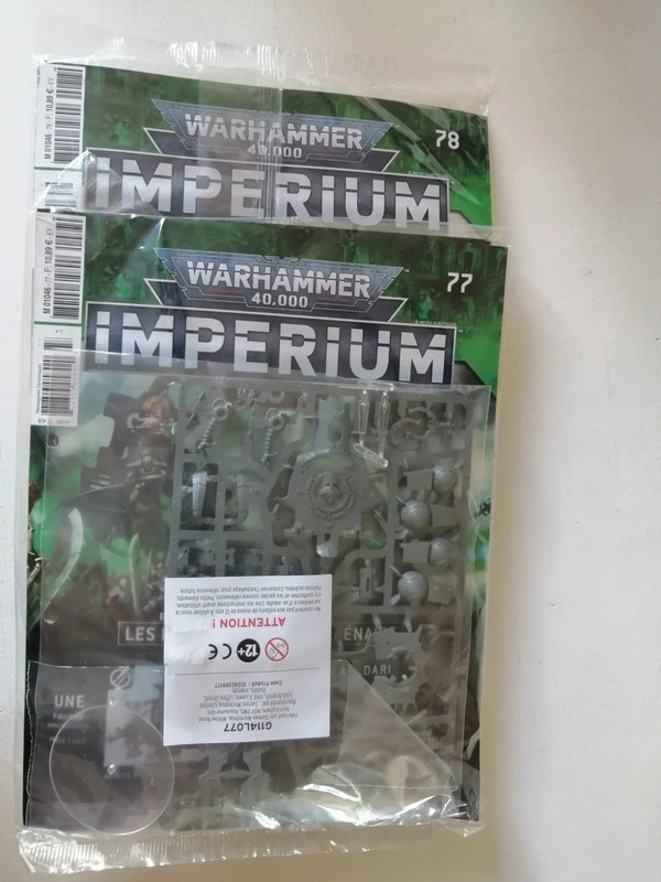 Lot Warhammer Imperium - Numéros 77 et 78 - Neufs sous blister (Nécrons)