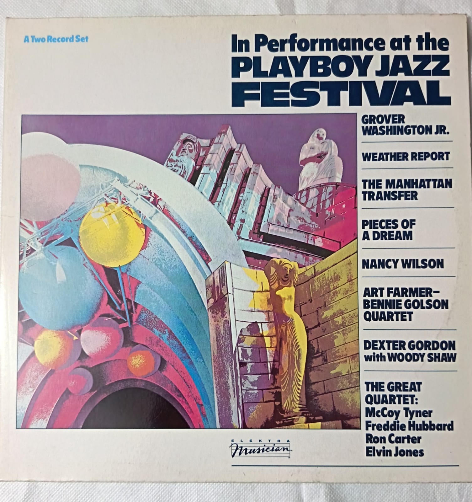 PLAYBOY JAZZ FESTIVAL Doppio Vinile 2 LP Weather Report Dexter Gordon Elektra 