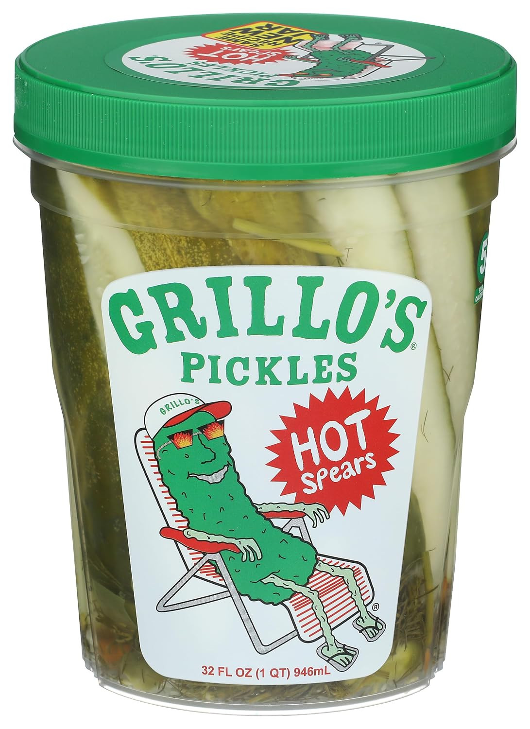 Grillos sottaceti, sottaceti caldi, 32 fl oz