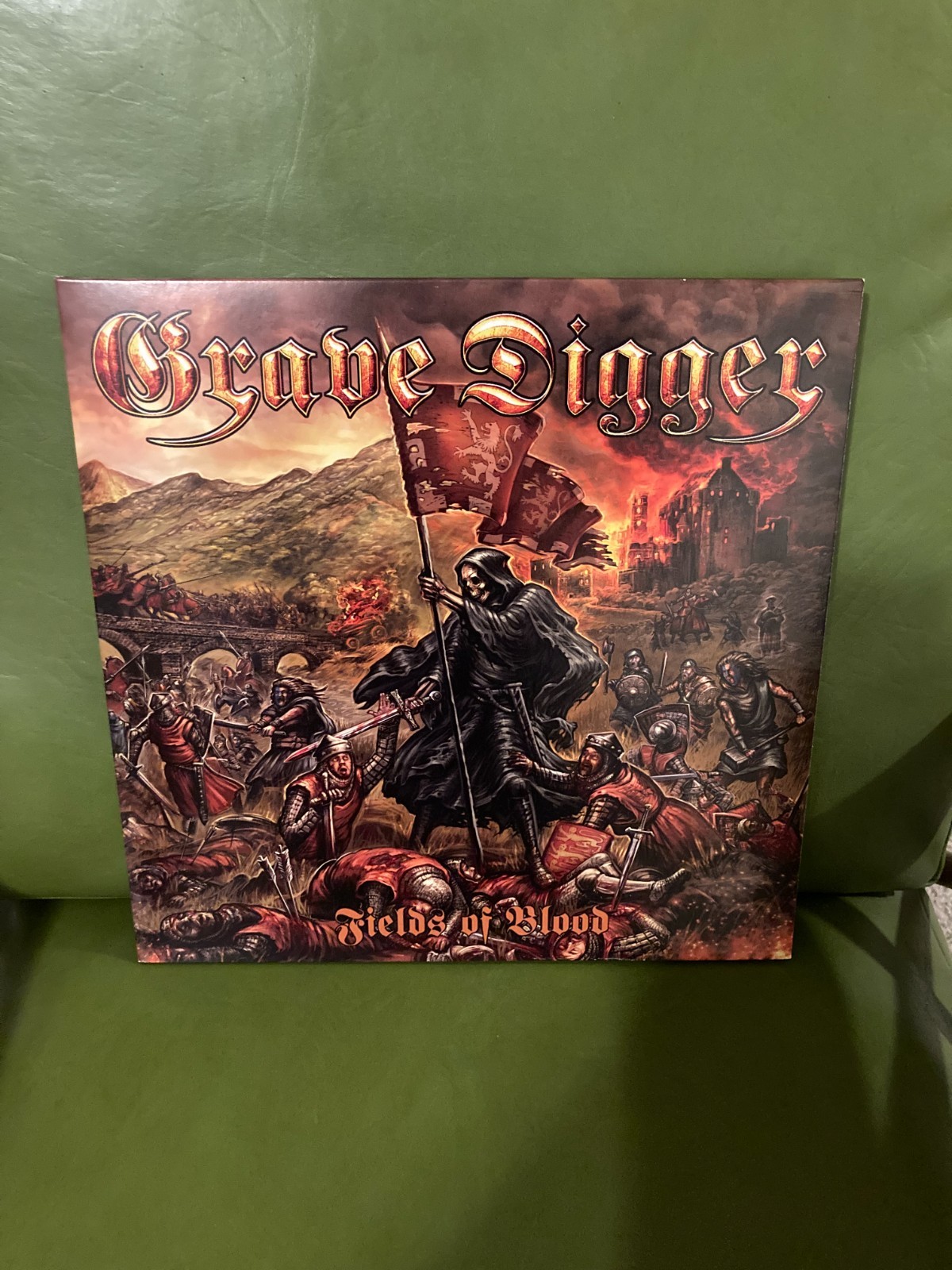 Grave Digger - Fields Of Blood LP Vinyl Napalm Records 2020 Metal Rare VG+