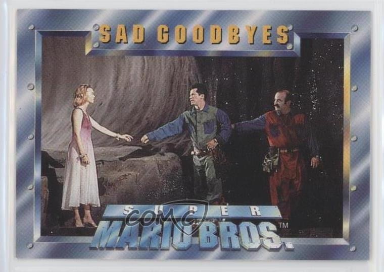 1993 SkyBox Super Mario Bros Movie Sad Goodbyes #89 0f6