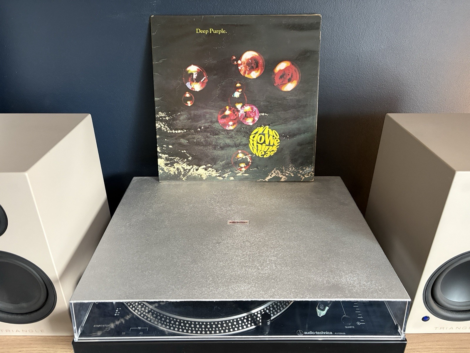 Deep Purple Who Do We Think We Are UK 1973 Vinyl Record VG/VG