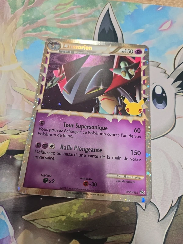 Carte pokemon jumbo 25 ans