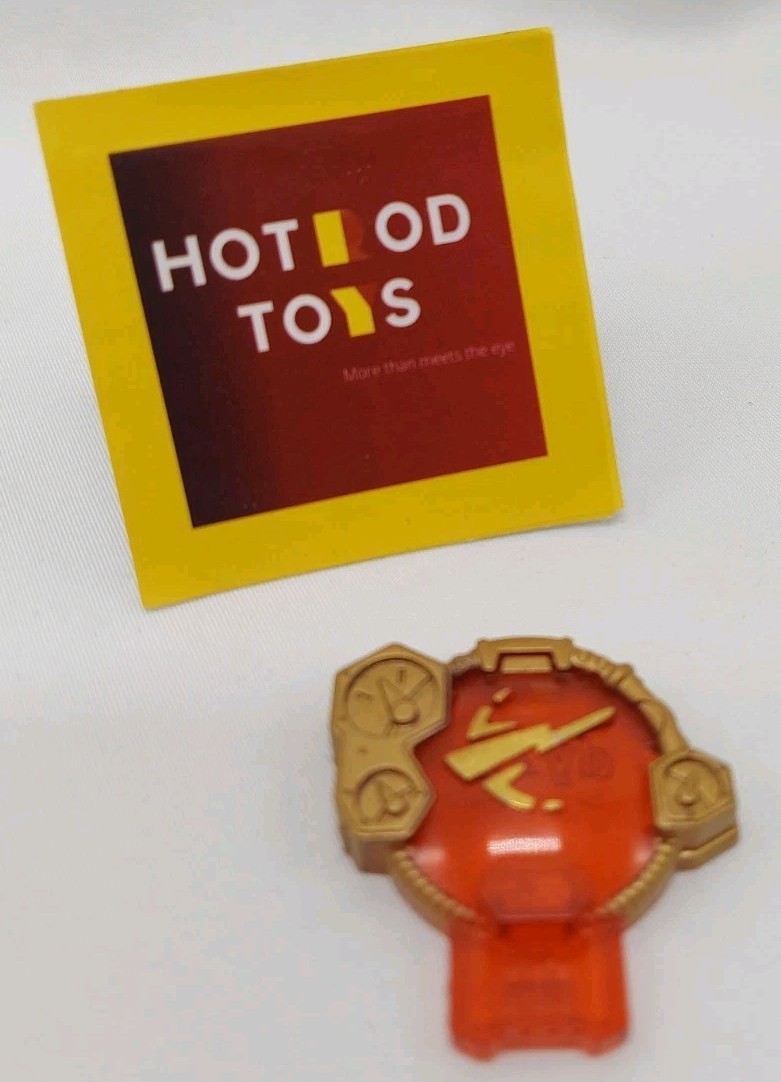 Transformers Cyber Planet Key DY7P Speed Planet Override Red Gold