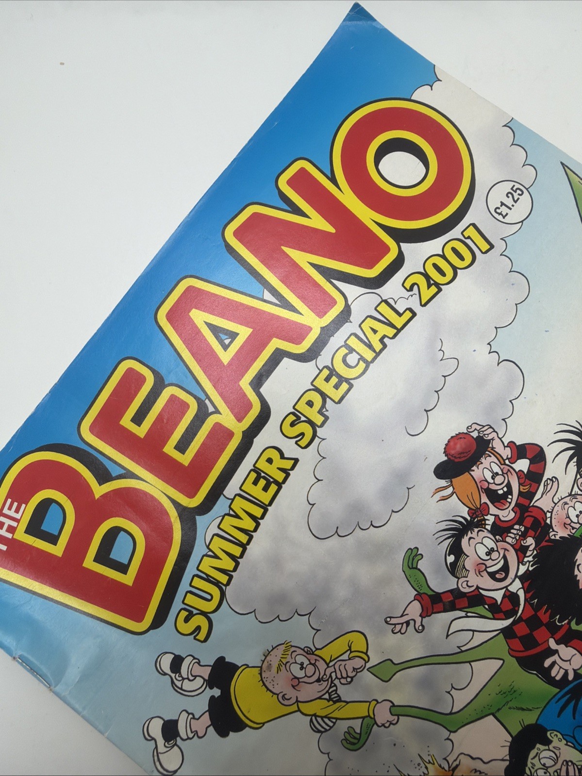 THE BEANO SUMMER SPECIAL 2001 - Unfolded Flat Copy - Dennis the Menace