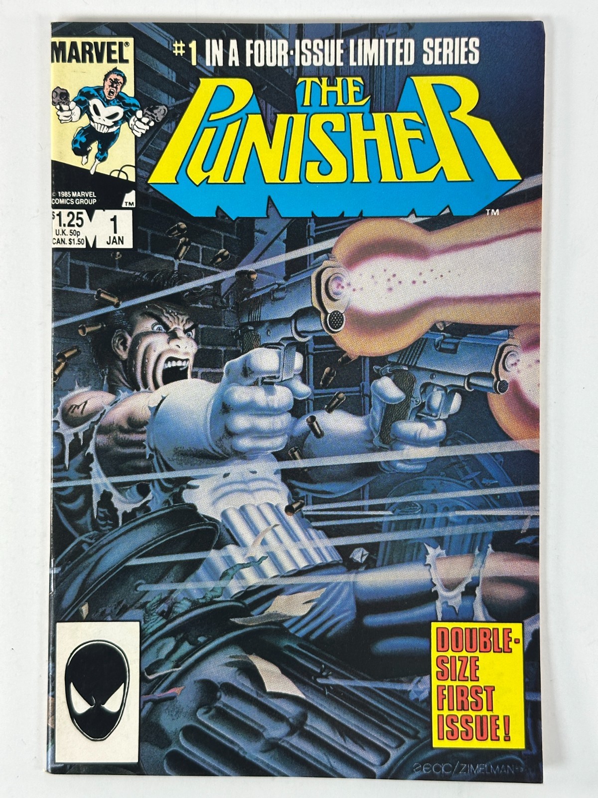 The Punisher #1 Marvel Comics 1986 serie limitata prima edizione