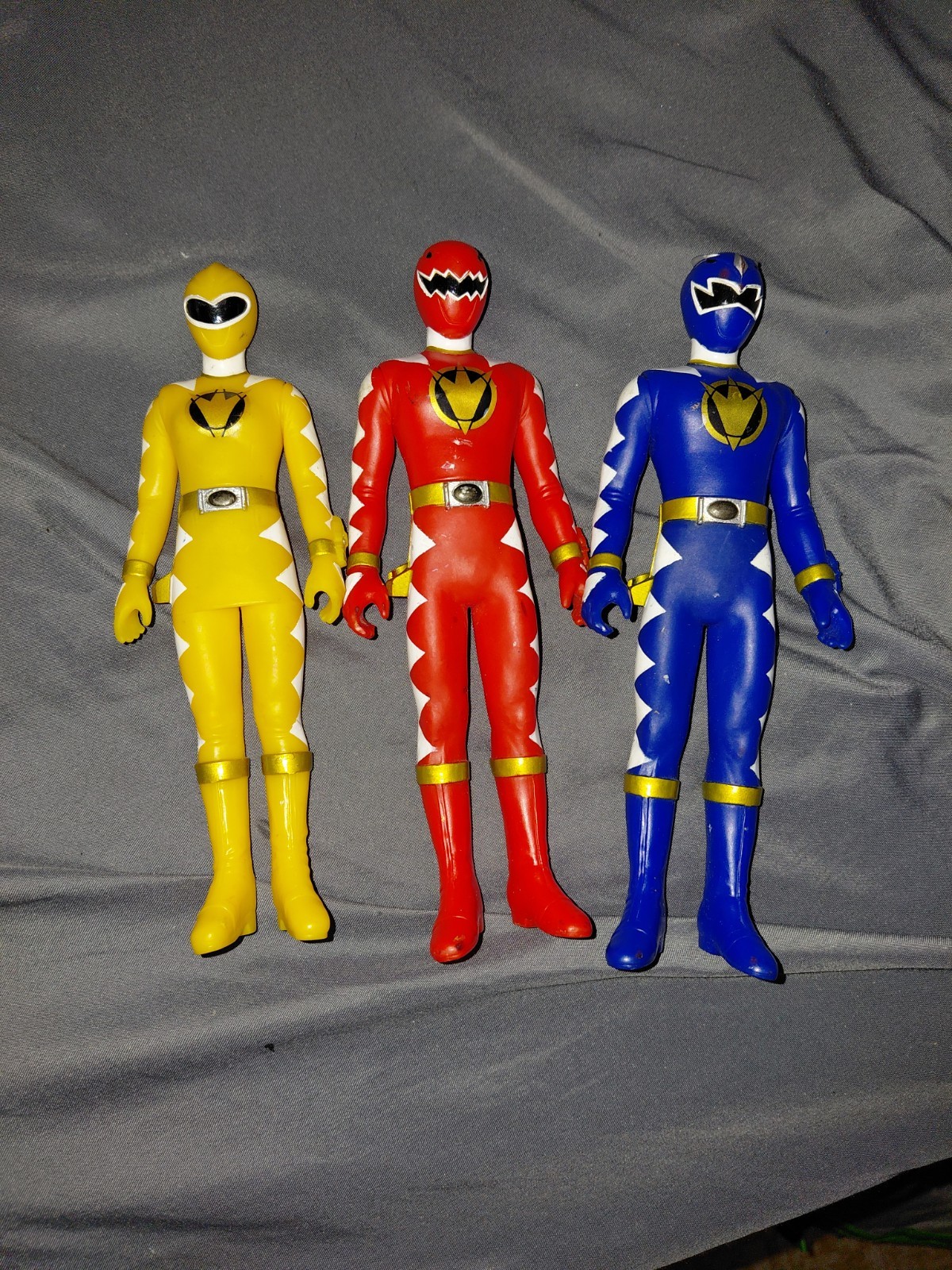 Super Sentai Soft Vinyl Figure Abaranger Set Dino Thunder