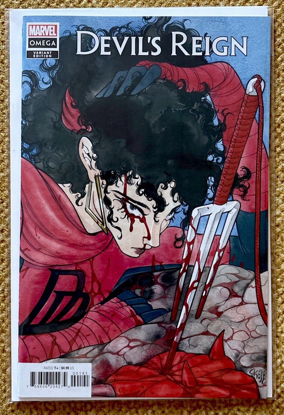 Devil's Reign Omega #1 Peach variante MoMoKo - Marvel Comics
